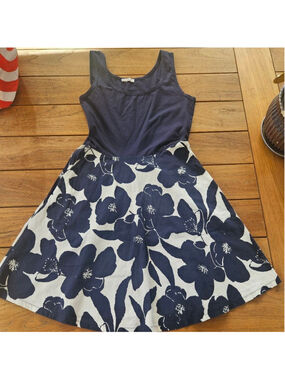 Kira Floral A-line Mini Dress Size L